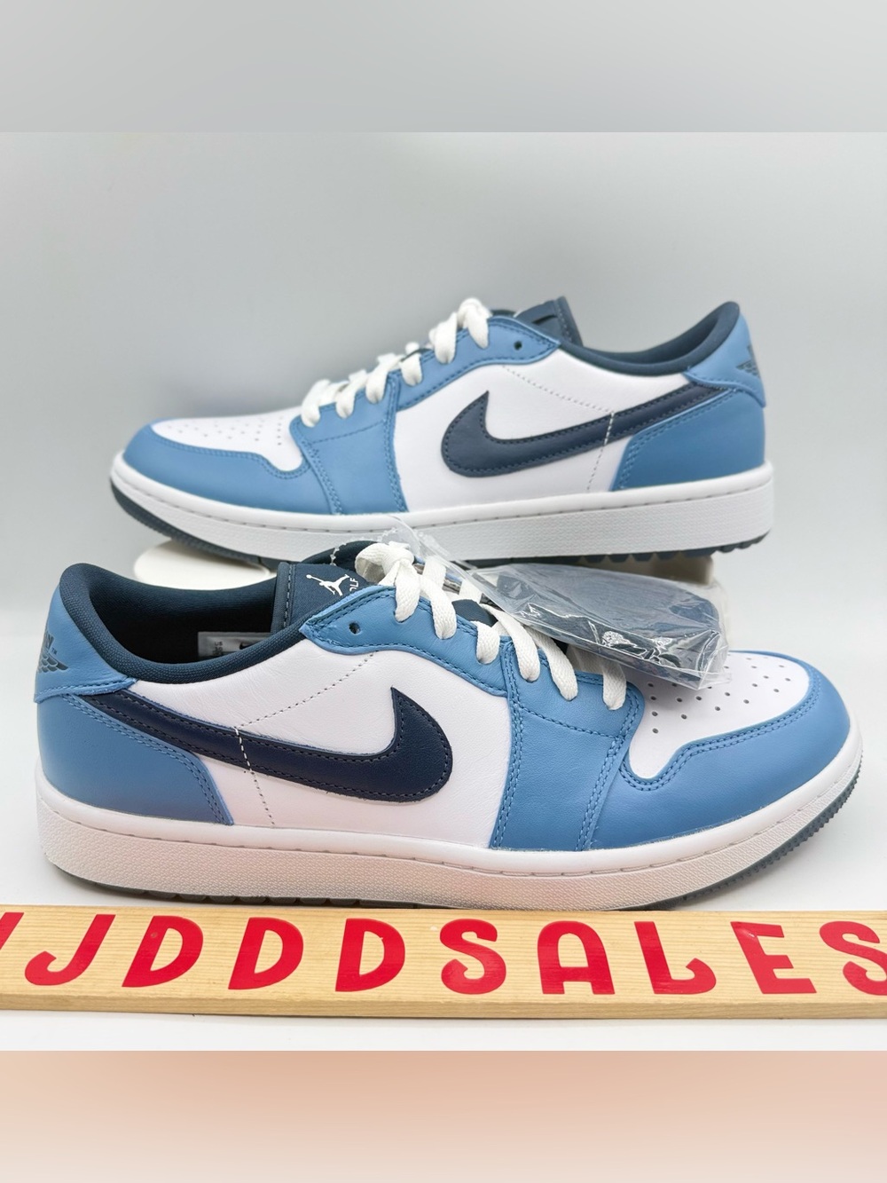 Nike Air Jordan 1 Low G White Aegean Storm Blue Golf DD9315-115 Men’s Sz 10 NEW